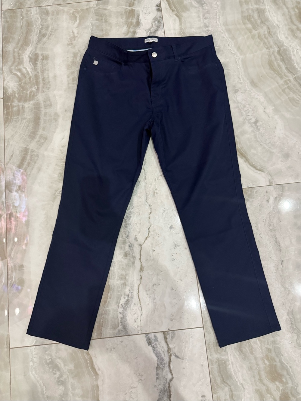 Peter Millar Men's Dark Navy Straight Jeans